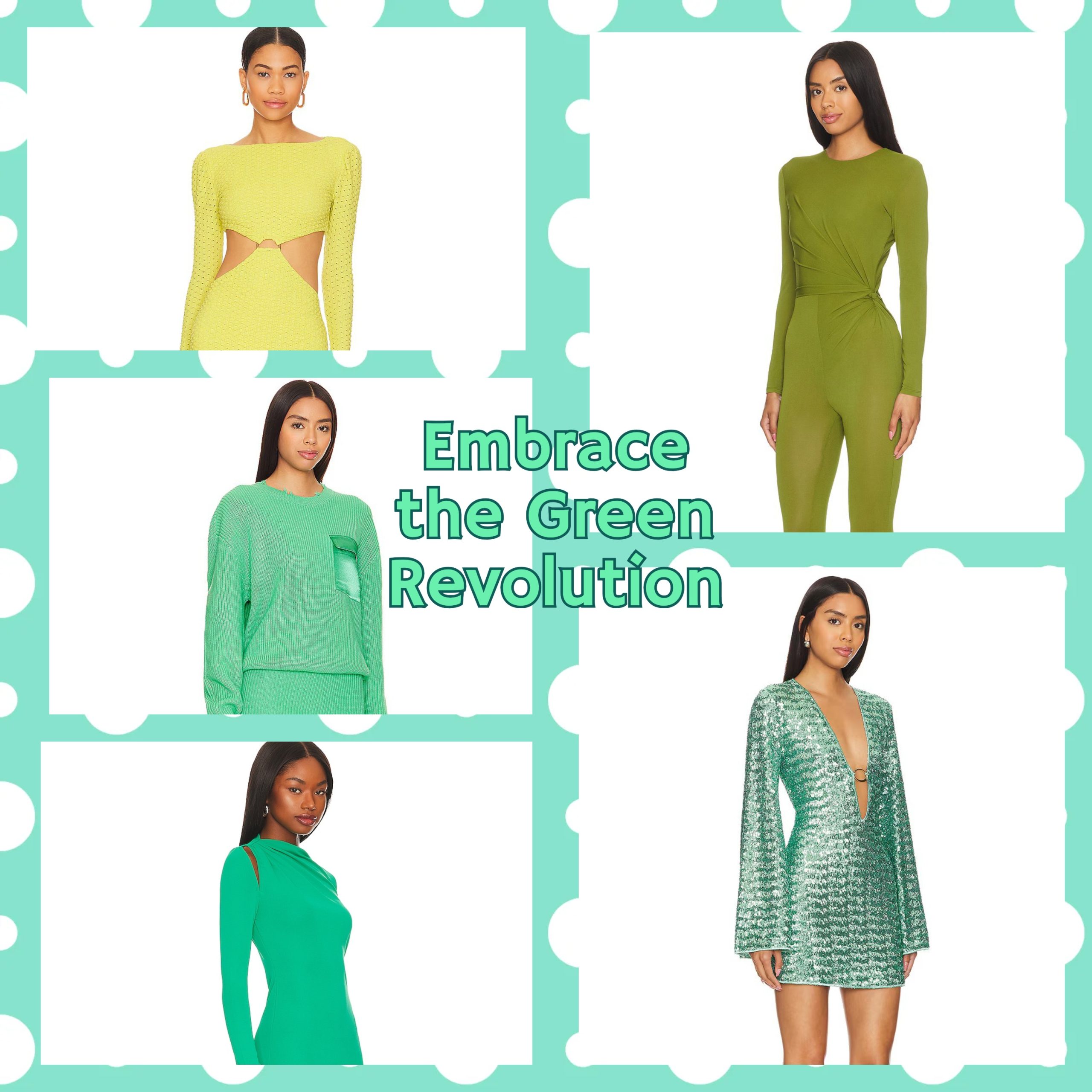 The Green Goddess Guide: 8 Mesmerizing Dresses That Redefine Elegance