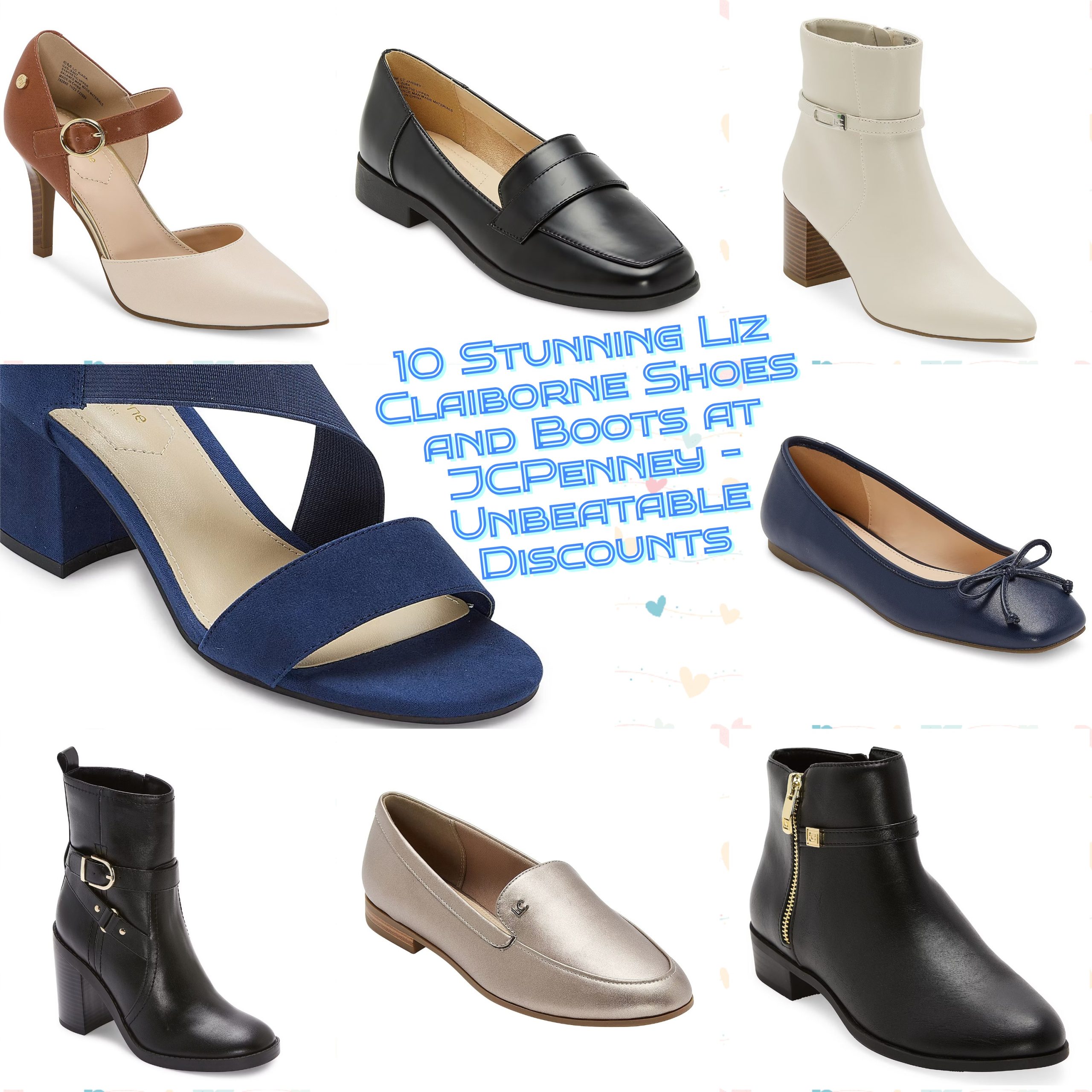 Snag These 10 Stunning Liz Claiborne Shoes and Boots at JCPenney – Unbeatable Discounts You Can’t Miss!